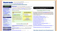 Desktop Screenshot of bicycleaustin.info